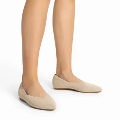 Women's Pointed Toe Knit Slip-On Flats