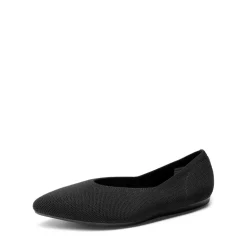 Women's Pointed Toe Knit Slip-On Flats