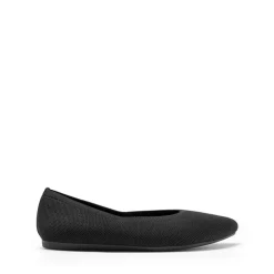 Women's Pointed Toe Knit Slip-On Flats