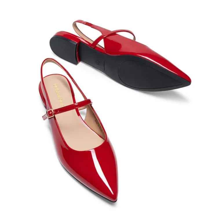 Women’s Pointed Toe Slingback Flats