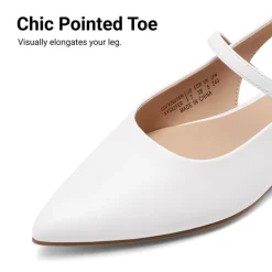 Women’s Pointed Toe Slingback Flats