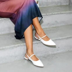 Women’s Pointed Toe Slingback Flats