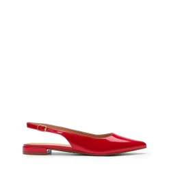 Women's Pointed-Toe Slingback Flats with DIY Ribbon