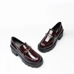 Women’s Preppy Y2K Chunky Heel Loafers