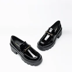 Women’s Preppy Y2K Chunky Heel Loafers