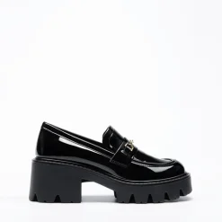 Women’s Preppy Y2K Chunky Heel Loafers