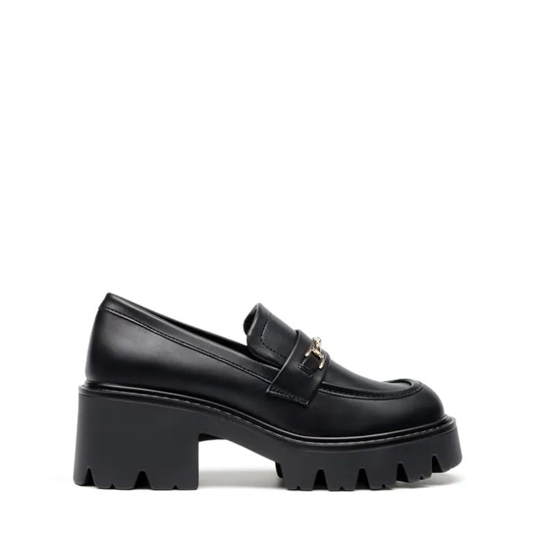 Women’s Preppy Y2K Chunky Heel Loafers