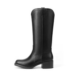 Women’s Retro Embroidered Tall Boots