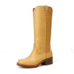 Women’s Retro Embroidered Tall Boots