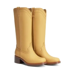 Women’s Retro Embroidered Tall Boots