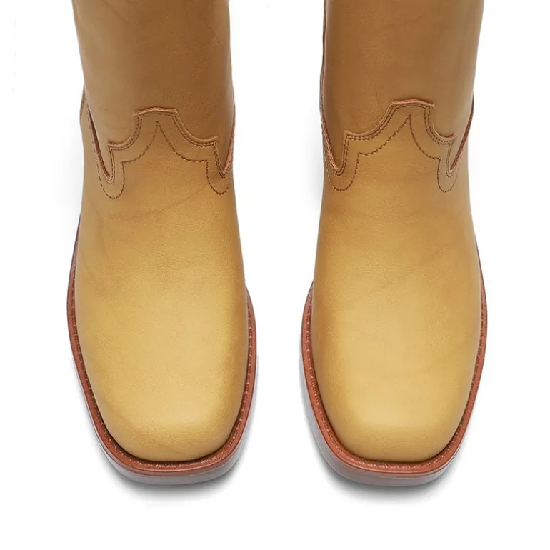 Women’s Retro Embroidered Tall Boots