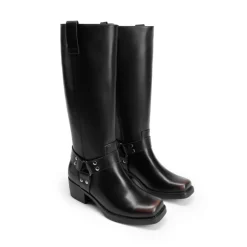 Women’s Retro Punk Moto Boots
