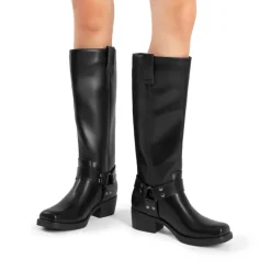 Women’s Retro Punk Moto Boots