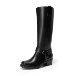 Women’s Retro Punk Moto Boots