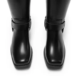 Women’s Retro Punk Moto Boots