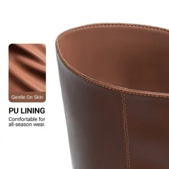 Women’s Retro Square Toe Block Heel Western Boots