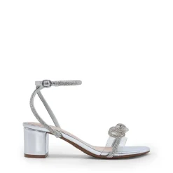 Women’s Rhinestone Bow Heeled Sandals