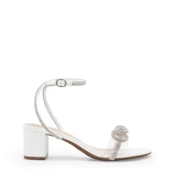 Women’s Rhinestone Bow Heeled Sandals