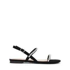 Women’s Rhinestone Flat Summer Sandals