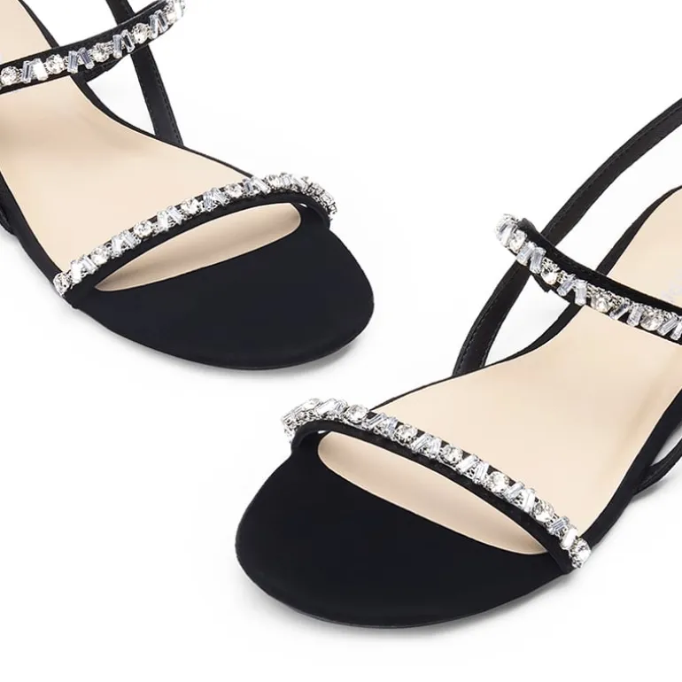 Women’s Rhinestone Flat Summer Sandals