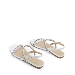 Women’s Rhinestone Flat Summer Sandals