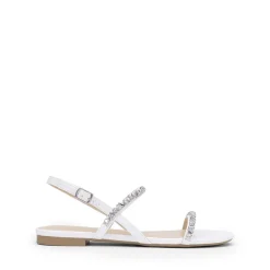 Women’s Rhinestone Flat Summer Sandals