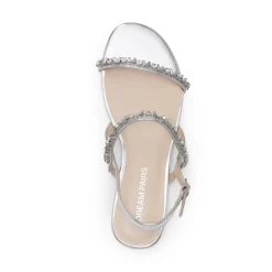 Women’s Rhinestone Flat Summer Sandals