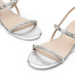 Women’s Rhinestone Flat Summer Sandals