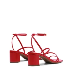 Women’s Rhinestone Strappy Block Heel Sandals