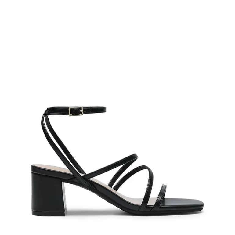 Women’s Rhinestone Strappy Block Heel Sandals
