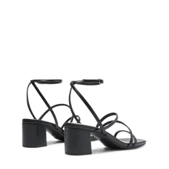 Women’s Rhinestone Strappy Block Heel Sandals
