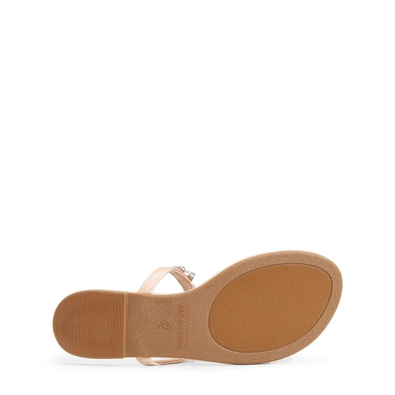 Women’s Rhinestone Thong Flip-Flop Sandals