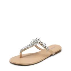 Women’s Rhinestone Thong Flip-Flop Sandals