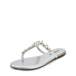 Women’s Rhinestone Thong Flip-Flop Sandals