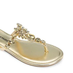 Women’s Rhinestone Thong Flip-Flop Sandals