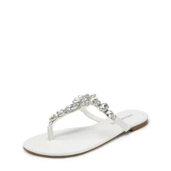 Women’s Rhinestone Thong Flip-Flop Sandals