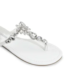 Women’s Rhinestone Thong Flip-Flop Sandals
