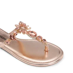 Women’s Rhinestone Thong Flip-Flop Sandals