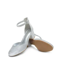 Women’s Round-Toe D’Orsay Block Heel Pumps