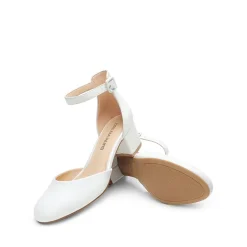 Women’s Round-Toe D’Orsay Block Heel Pumps