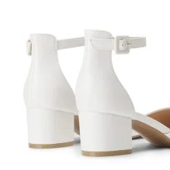 Women’s Round-Toe D’Orsay Block Heel Pumps