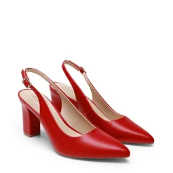 Women’s Slingback Block Heel Pumps