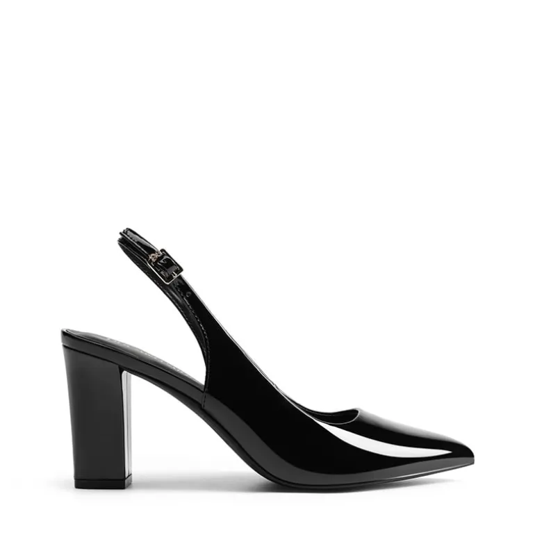 Women’s Slingback Block Heel Pumps