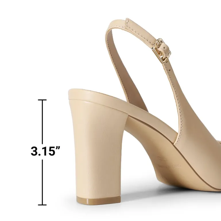 Women’s Slingback Block Heel Pumps