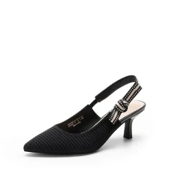 Women's Slingback Kitten Heel Pumps.
