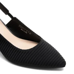 Women's Slingback Kitten Heel Pumps.