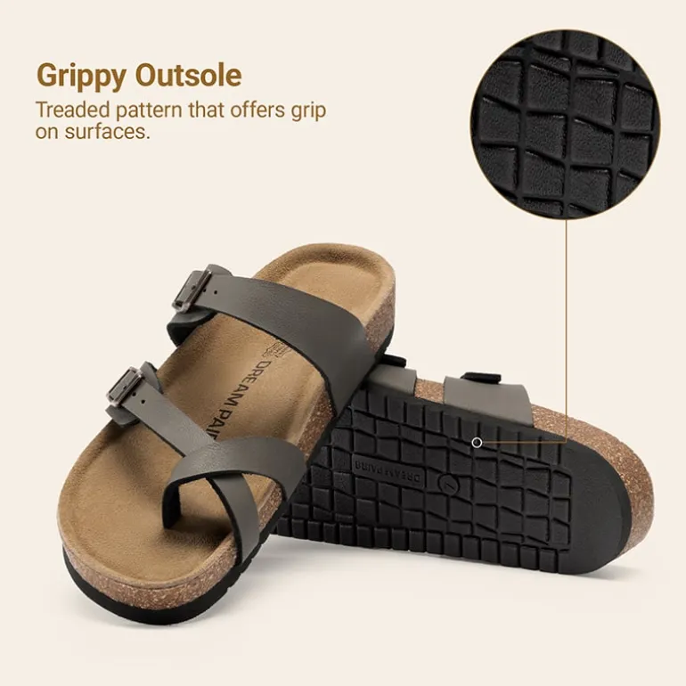 Women’s Slip-On Sandals with Arch Support