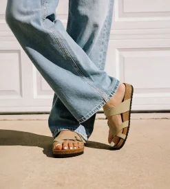 Women’s Slip-On Sandals with Arch Support