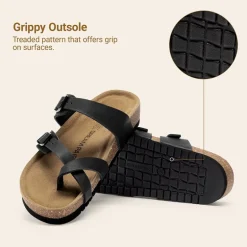 Women’s Slip-On Sandals with Arch Support