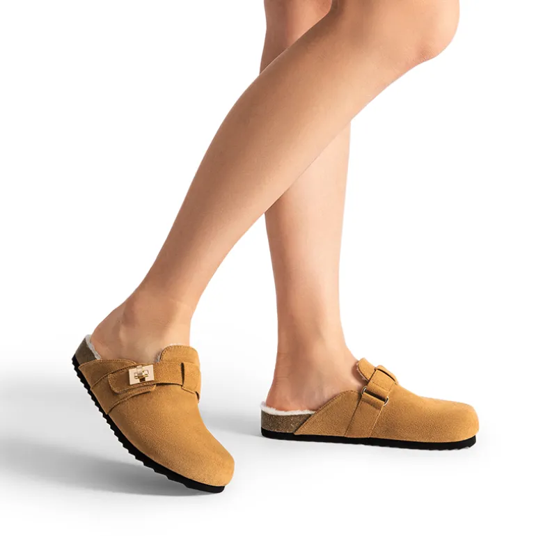 Women’s Slip-on Suede Clogs